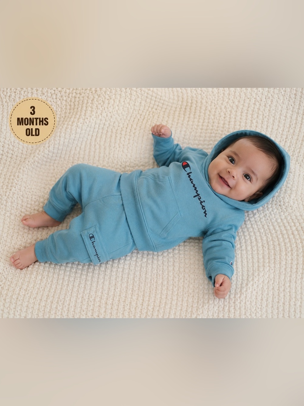 Champion Kids Teal Hoodie & Jogger Set - Teal